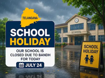 School Holiday due to Bandh